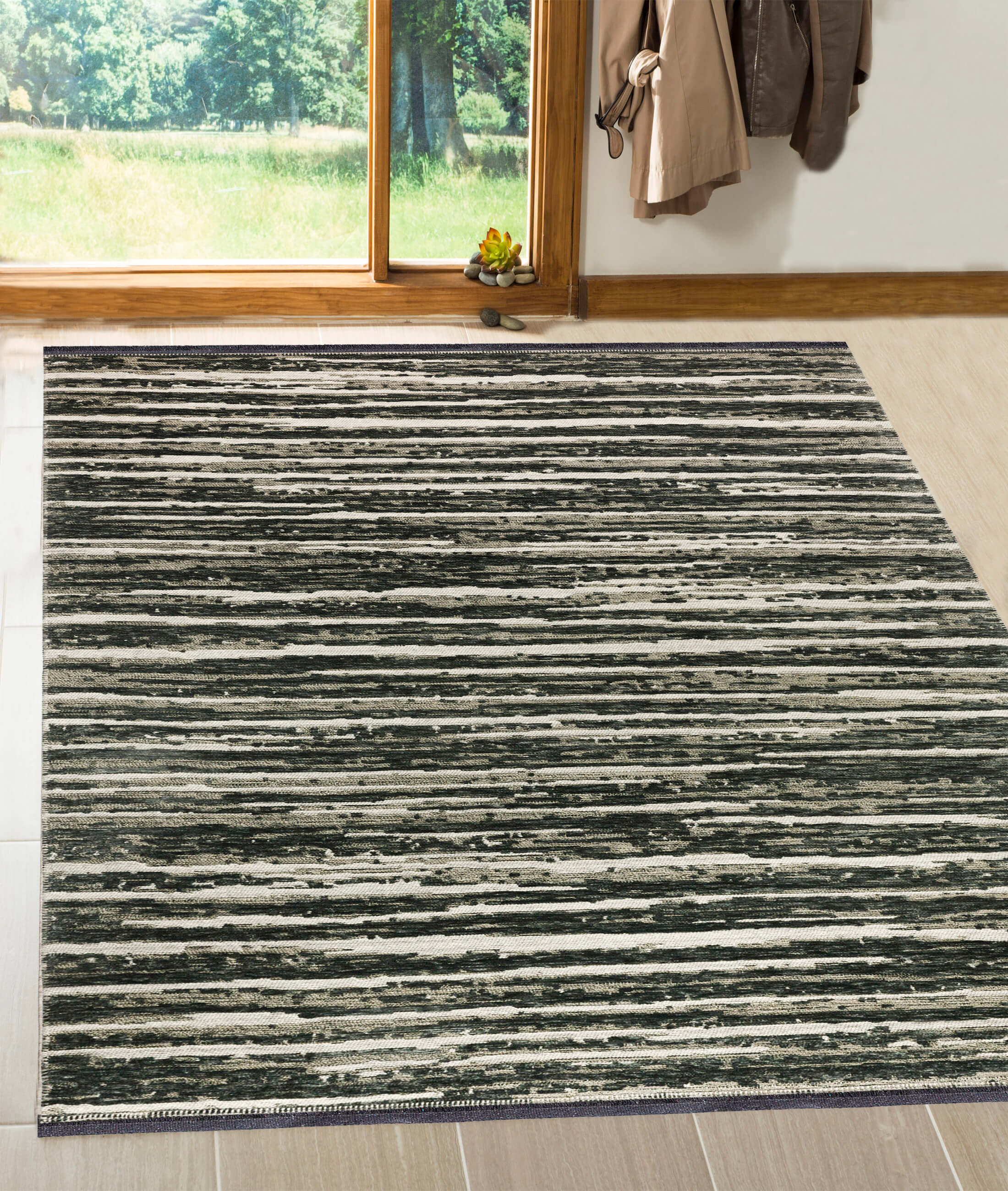 Zen Gray Anthracite Carpet B3131A